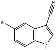 5-Bromo-3-cyanoindole Structure