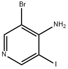 3-BROMO-5-IODO-PYRIDIN-4-YLAMINE Structure