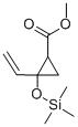 METHYL-(2-TRIMETHYLSILOXY-2-VINYLCYCLOPROPANE-CARBOXYLATE) Structure