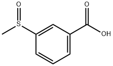 3-Methylsulfinylbenzoic acid Structure