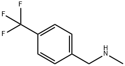 N-METHYL-N-[4-(TRIFLUOROMETHYL)BENZYL]AMINE Structure