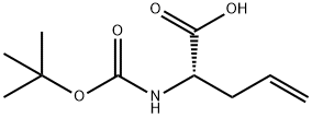 (S)-N-Boc-allylglycine Structure