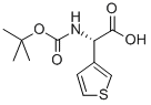 BOC-(S)-3-THIENYLGLYCINE Structure