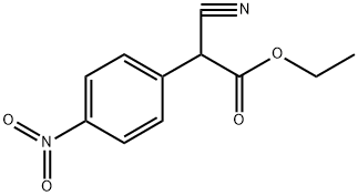 ETHYL 2-CYANO-2-(4-NITROPHENYL)ACETATE Structure