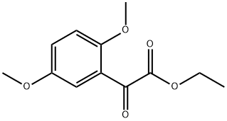 ETHYL 2,5-DIMETHOXYBENZOYLFORMATE Structure