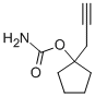 Carbamic acid, 1-(2-propynyl)cyclopentyl ester (6CI,7CI) Structure