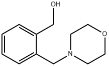 [2-(MORPHOLINOMETHYL)PHENYL]METHANOL Structure