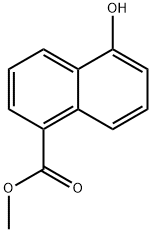 METHYL 5-HYDROXY-1-NAPHTHOATE Structure