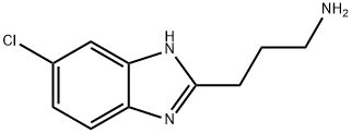 3-(5-CHLORO-1H-BENZIMIDAZOL-2-YL)PROPAN-1-AMINE Structure