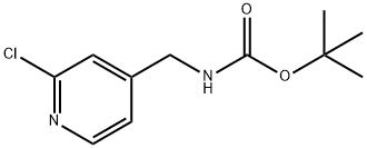tert-butyl N-[(2-chloropyridin-4-yl)Methyl]carbaMate Structure