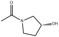 (r)-1-acetyl-3-hydroxypyrrolidine Structure