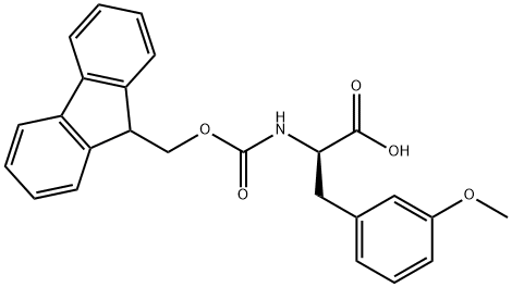 FMOC-D-3-METHOXYPHENYLALANINE Structure
