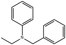 N-Benzyl-N-ethylaniline Structure