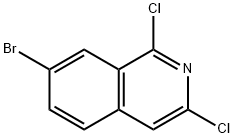 7-Bromo-1,3-dichloroisoquinoline Structure