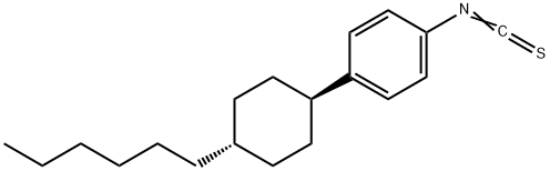 1-(TRANS-4-HEXYLCYCLOHEXYL)-4-ISOTHIO- Structure