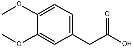 (3,4-Dimethoxyphenyl)acetic acid Structure