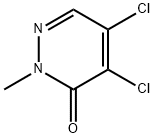 4,5-DICHLORO-2-METHYLPYRIDAZIN-3-ONE Structure