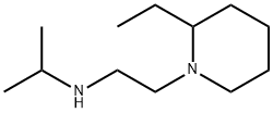 N-[2-(2-Ethylpiperidin-1-yl)ethyl]-N-isopropylamine Structure