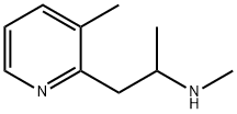 N-METHYL-1-(3-METHYLPYRIDIN-2-YL)PROPAN-2-AMINE Structure