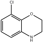8-Chloro-3,4-dihydro-2H-benzo[1,4]oxazine Structure