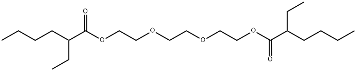 Triethylene glycol bis(2-ethylhexanoate) Structure