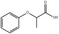 2-Phenoxypropionic acid Structure