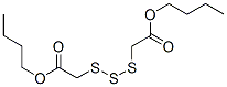 dibutyl 2,2'-trithiodiacetate Structure