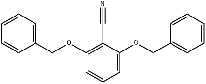 2,6-DIBENZYLOXYBENZONITRILE Structure