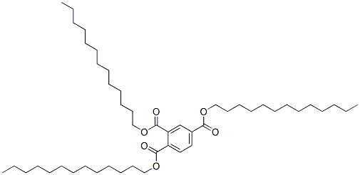 tri(tridecyl) benzene-1,2,4-tricarboxylate  Structure