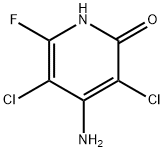 4-amino-3,5-dichloro-6-fluoro-2-pyridone Structure