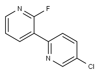 5-CHLORO-2'-FLUORO-[2,3']-BIPYRIDINE Structure