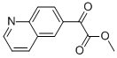 METHYL 2-OXO-2-(QUINOLIN-6-YL)ACETATE Structure
