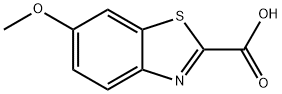 6-METHOXYBENZOTHIAZOLE-2-CARBOXYLIC ACID Structure