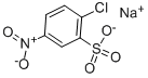 Sodium 2-chloro-5-nitrobenzenesulfonate Structure