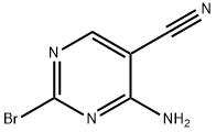 4-Amino-2-bromopyrimidine-5-carbonitrile Structure