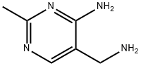 4-Amino-5-aminomethyl-2-methylpyrimidine  Structure