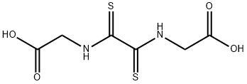 N,N'-BIS(CARBOXYMETHYL)DITHIOOXAMIDE Structure