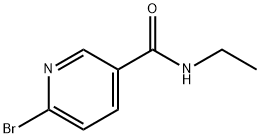N-ethyl 2-bromo-5-pyridinecarboxamide Structure