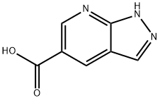 1H-PYRAZOLO[3,4-B]PYRIDINE-5-CARBOXYLIC ACID Structure