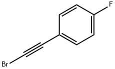 1-Bromo-2-(4-fluorophenyl)acetylene Structure