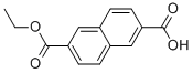 6-(ETHOXYCARBONYL)-2-NAPHTHOIC ACID Structure