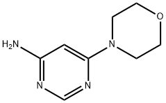 4-AMINO-6-MORPHOLINOPYRIMIDINE Structure