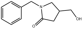 1-BENZYL-4-(HYDROXYMETHYL)PYRROLIDIN-2-ONE Structure