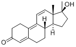 Methyltrienolone Structure