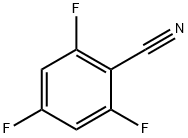 2,4,6-Trifluorobenzonitrile  Structure