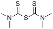 Bis(dimethylthiocarbamyl) sulfide Structure
