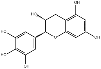 (-)-Epigallocatechin Structure