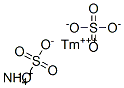 ammonium thulium(3+) disulphate Structure
