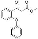 3-OXO-3-(2-PHENOXYPHENYL)PROPIONIC ACID METHYL ESTER Structure