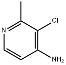 4-Amino-3-chloro-2-methylpyridine Structure